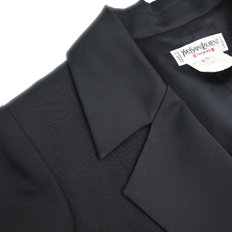 Yves Saint Laurent Single Breasted Jacket Black #40