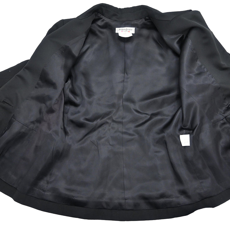 Yves Saint Laurent Single Breasted Jacket Black #40