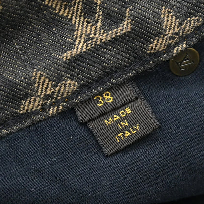 Louis Vuitton Monogram Denim Long Pants Gray #38