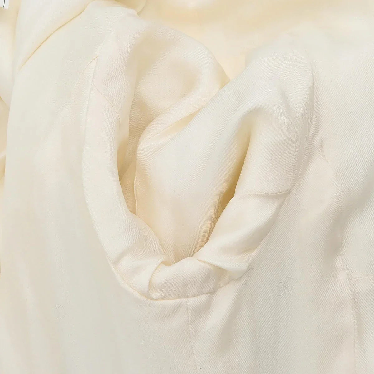 Chanel 1997 Single Breasted Jacket White #38