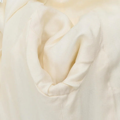 Chanel 1997 Single Breasted Jacket White #38