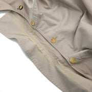 Hermes Double Breasted Jacket Beige #36