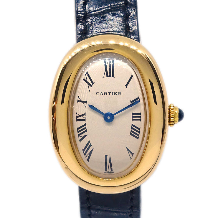 Cartier * Baignoire Ref.2481 Quartz Watch 18KYG