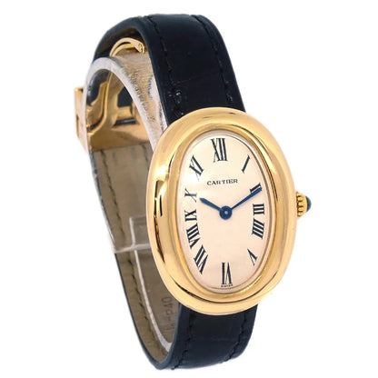 Cartier * Baignoire Ref.2481 Quartz Watch 18KYG