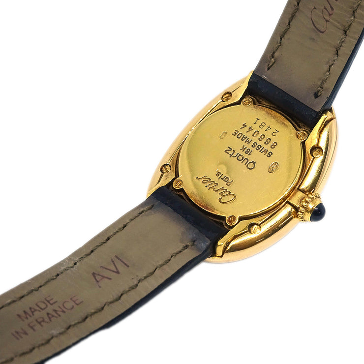 Cartier * Baignoire Ref.2481 Quartz Watch 18KYG