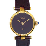 Cartier * Must Vendome Quartz Watch SV925
