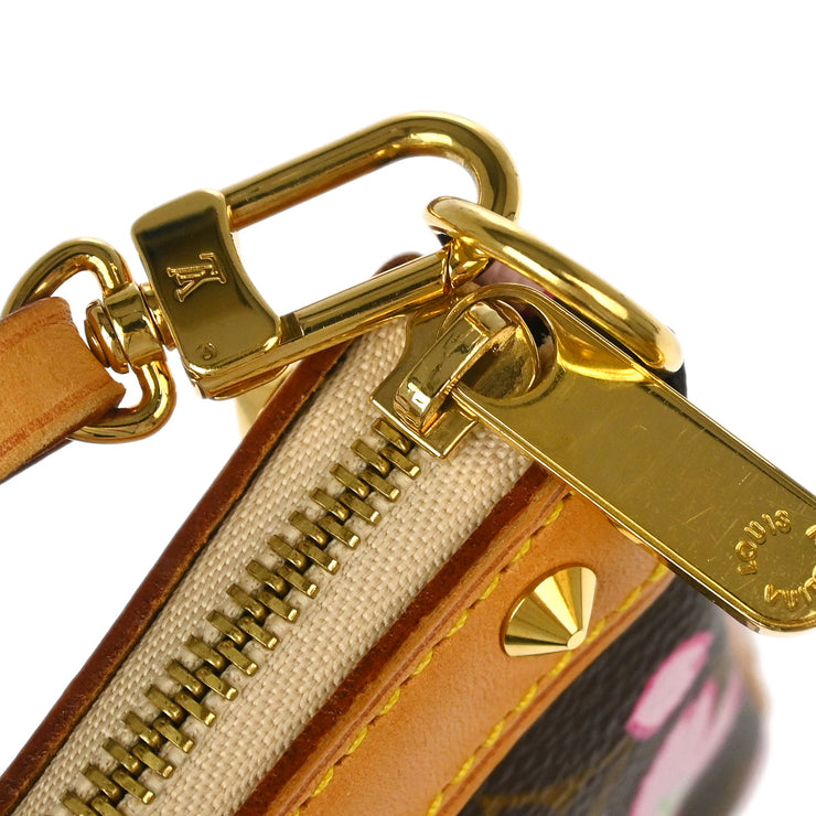 Louis Vuitton 2003 Cherry Blossom Pochette Accessoires Handbag M92006