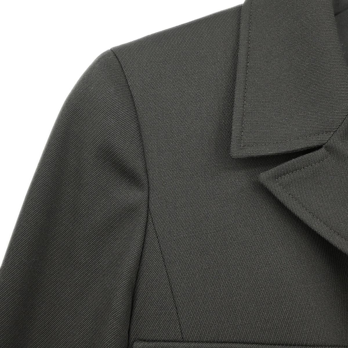 Chanel 1996 Setup Suit Jacket Skirt Gray #38