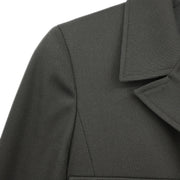 Chanel 1996 Setup Suit Jacket Skirt Gray #38
