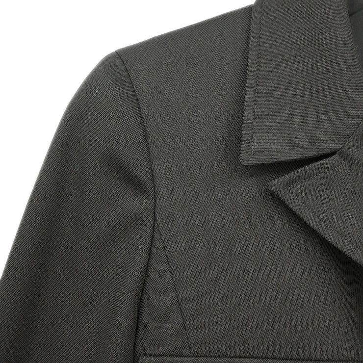 Chanel 1996 Setup Suit Jacket Skirt Gray #38