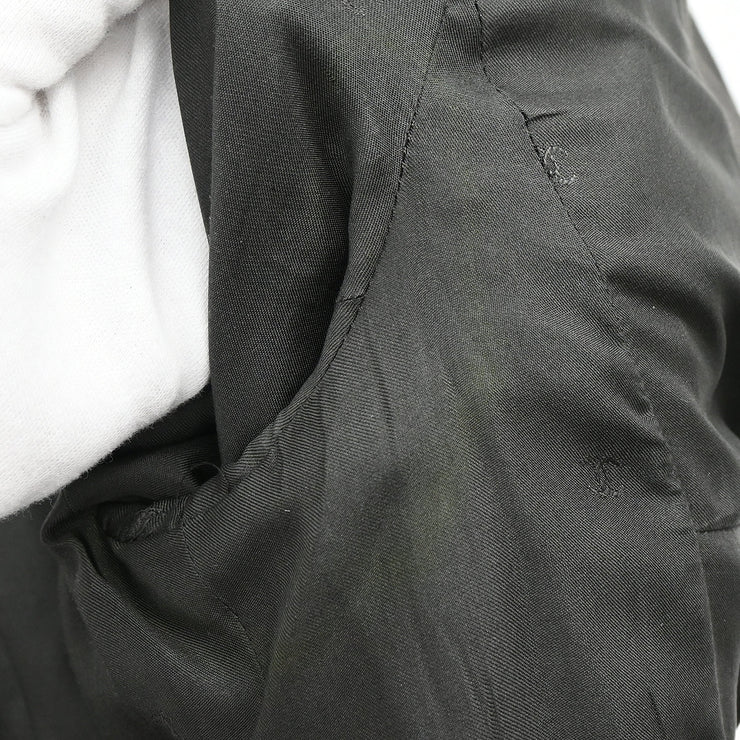 Chanel 1996 Setup Suit Jacket Skirt Gray #38