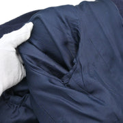 Chanel Setup Suit Jacket Skirt Navy #38