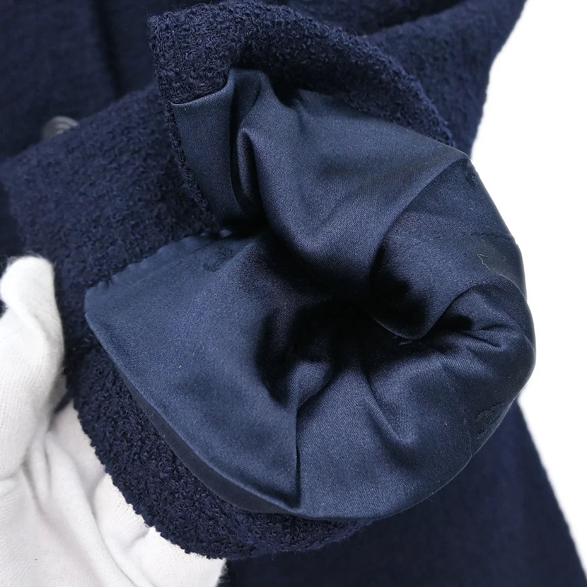 Chanel Set Suit Jacket Skirt Navy #36 95A