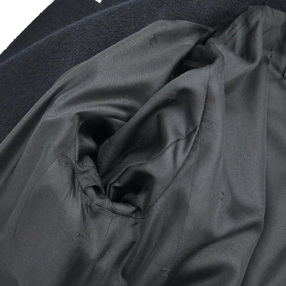 Chanel Single Breasted Jacket Black #40 98A