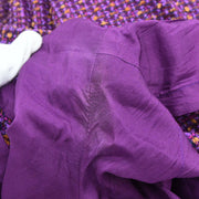 Chanel 1997 Set Jacket Pants Purple #38