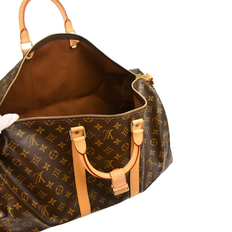 Louis Vuitton 2006 Monogram Keepall Bandouliere 55 Duffle Bag M41414