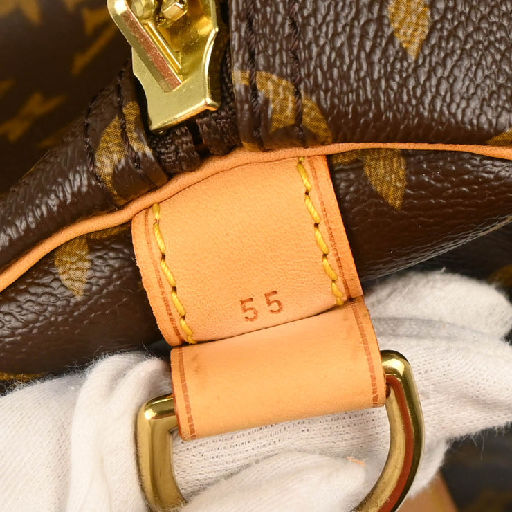 Louis Vuitton 2006 Monogram Keepall Bandouliere 55 Duffle Bag M41414