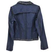 Christian Dior 2000 Single Breasted Denim Jacket Navy #36
