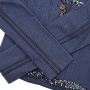 Christian Dior 2000 Single Breasted Denim Jacket Navy #36