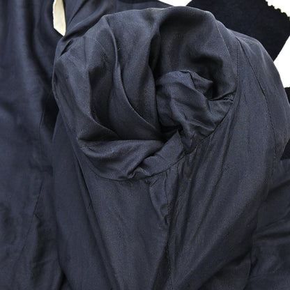 Chanel Collarless Jacket Navy #44