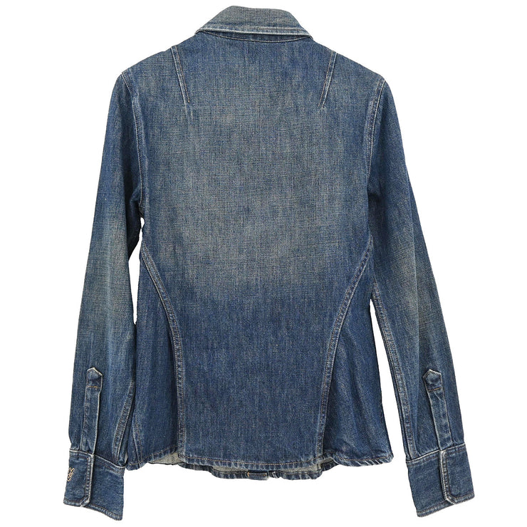 Gucci Single Breasted Jacket Indigo #42