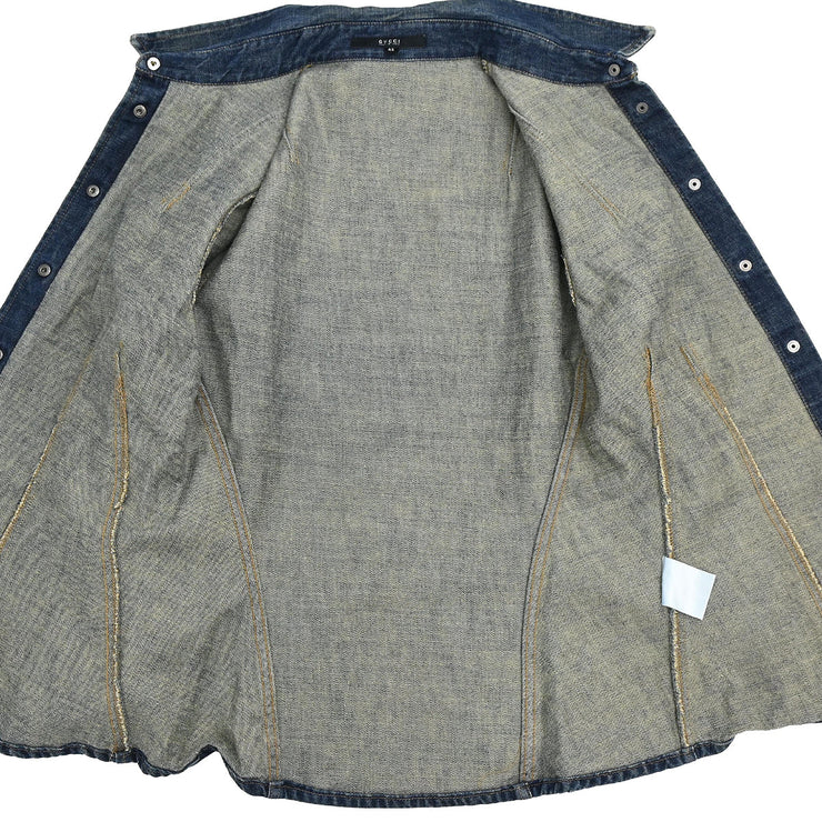 Gucci Single Breasted Jacket Indigo #42