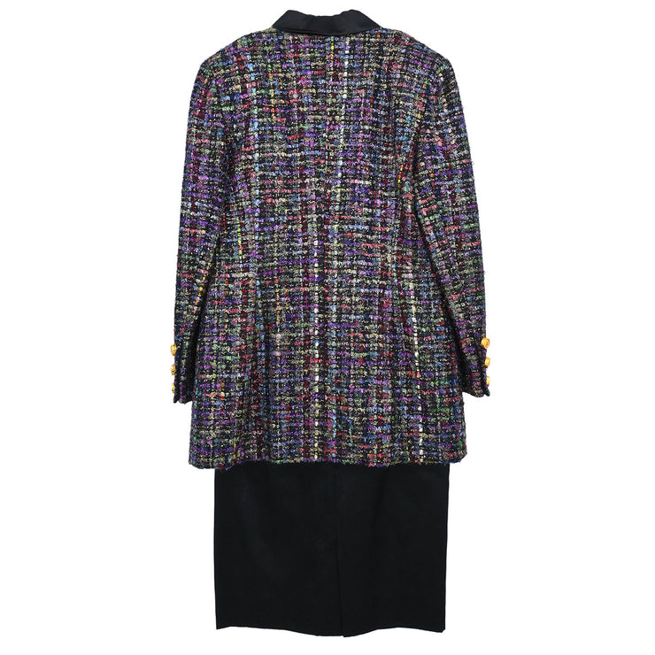 Christian Dior Setup Suit Jacket Skirt Black #11