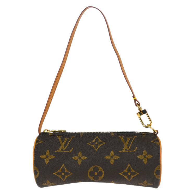 Louis Vuitton 2007 Monogram Papillon Attached Pouch Bag