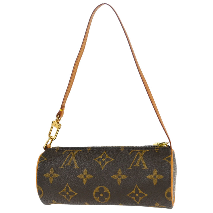 Louis Vuitton 2007 Monogram Papillon Attached Pouch Bag