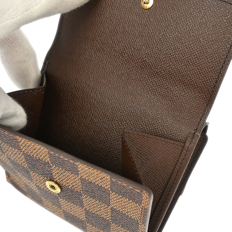Louis Vuitton 2003 Damier Porte Monnaie Cartes Credit Wallet N61652
