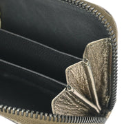 Bottega Veneta Bronze Intrecciato Coin Case Wallet
