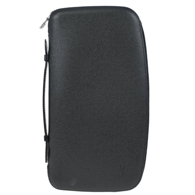 Louis Vuitton 2006 Black Taiga Organizer Atoll Travel Case M30652