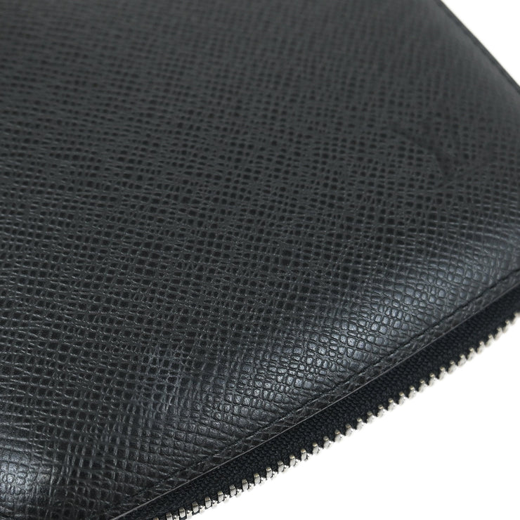 Louis Vuitton 2006 Black Taiga Organizer Atoll Travel Case M30652