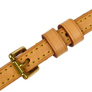 Louis Vuitton Beige Leather Shoulder Strap Accessories Small Good
