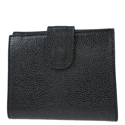 Chanel 1996-1997 Black Caviar Bifold Wallet
