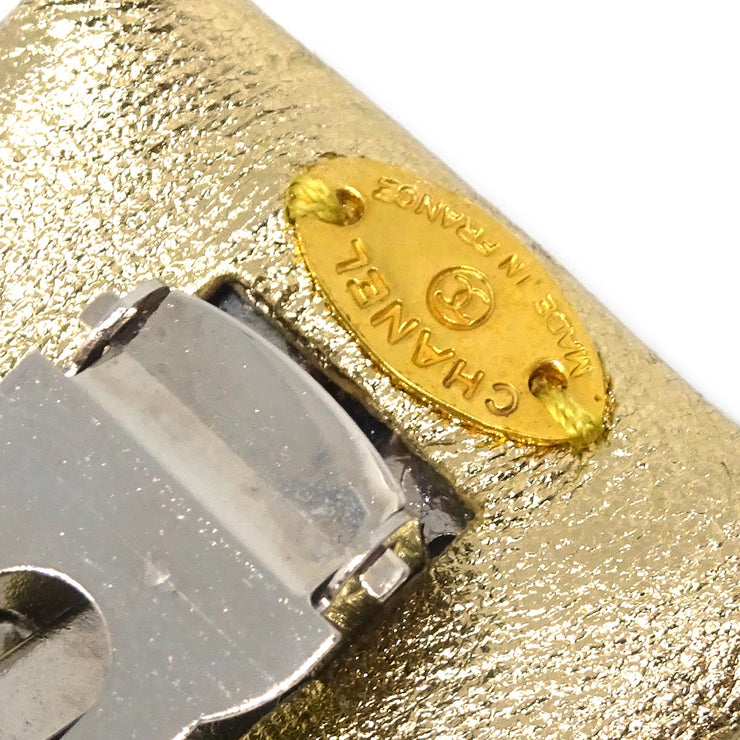 Chanel Hair Clip Barrette Gold