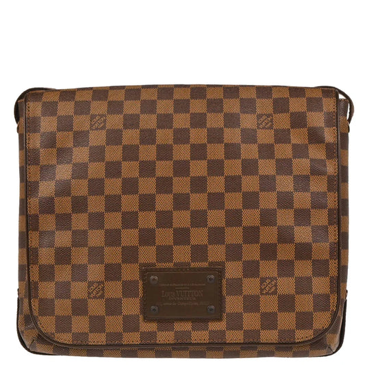 Louis Vuitton 2009 Damier Brooklyn MM Shoulder Bag N51211