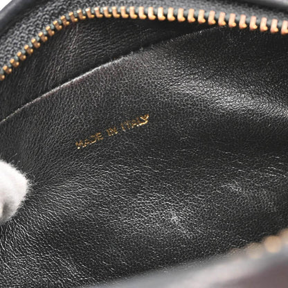 Chanel 1991-1994 Black Lambskin Camera Bag Mini