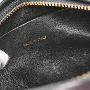 Chanel 1991-1994 Black Lambskin Camera Bag Mini