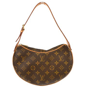 Louis Vuitton 2002 Monogram Pochette Croissant Handbag M51510