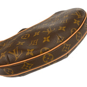 Louis Vuitton 2002 Monogram Pochette Croissant Handbag M51510