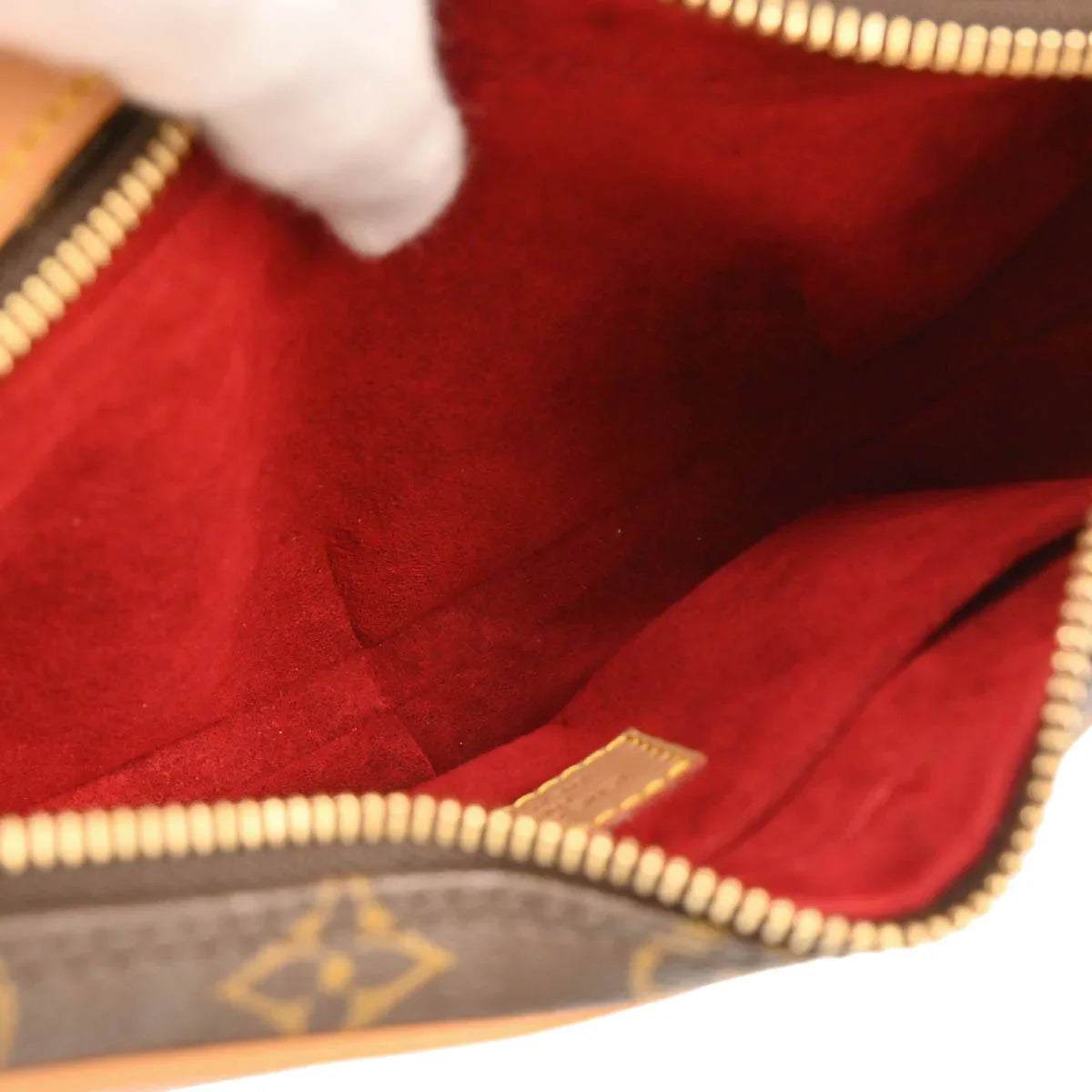 Louis Vuitton 2002 Monogram Pochette Croissant Handbag M51510