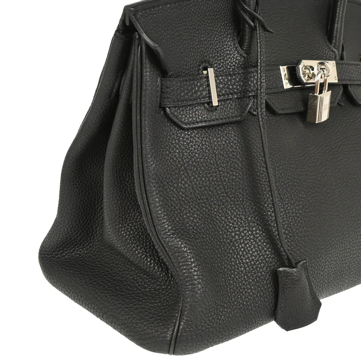 Hermes 2008 Black Togo Birkin 30 Handbag