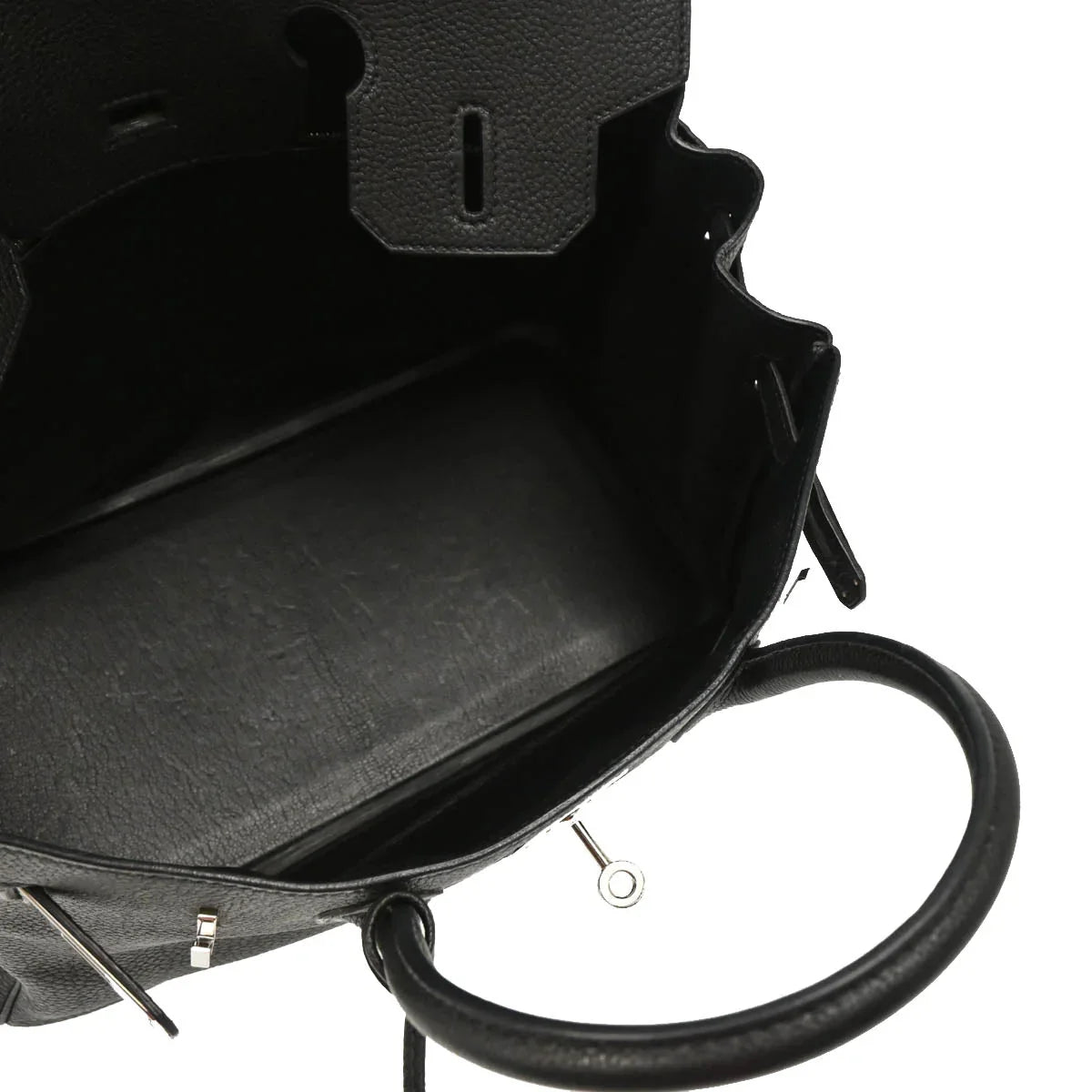 Hermes 2008 Black Togo Birkin 30 Handbag