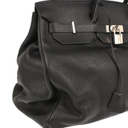 Hermes 2004 Black Togo Birkin 50 Handbag