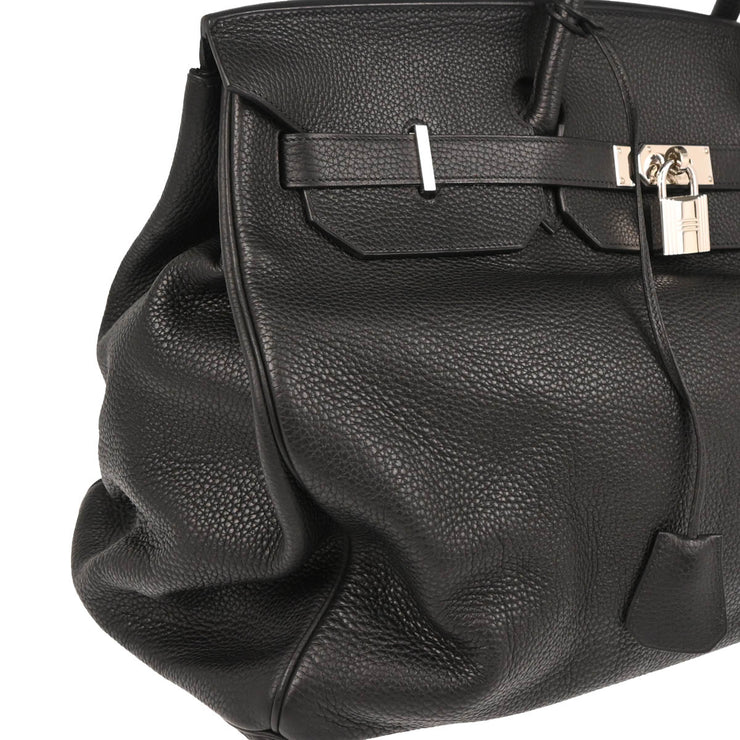 Hermes 2004 Black Togo Birkin 50 Handbag
