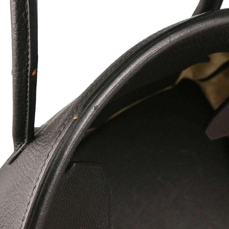 Hermes 2004 Black Togo Birkin 50 Handbag