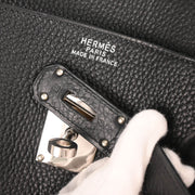 Hermes 2004 Black Togo Birkin 50 Handbag