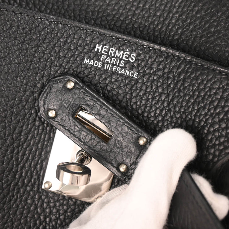 Hermes 2004 Black Togo Birkin 50 Handbag