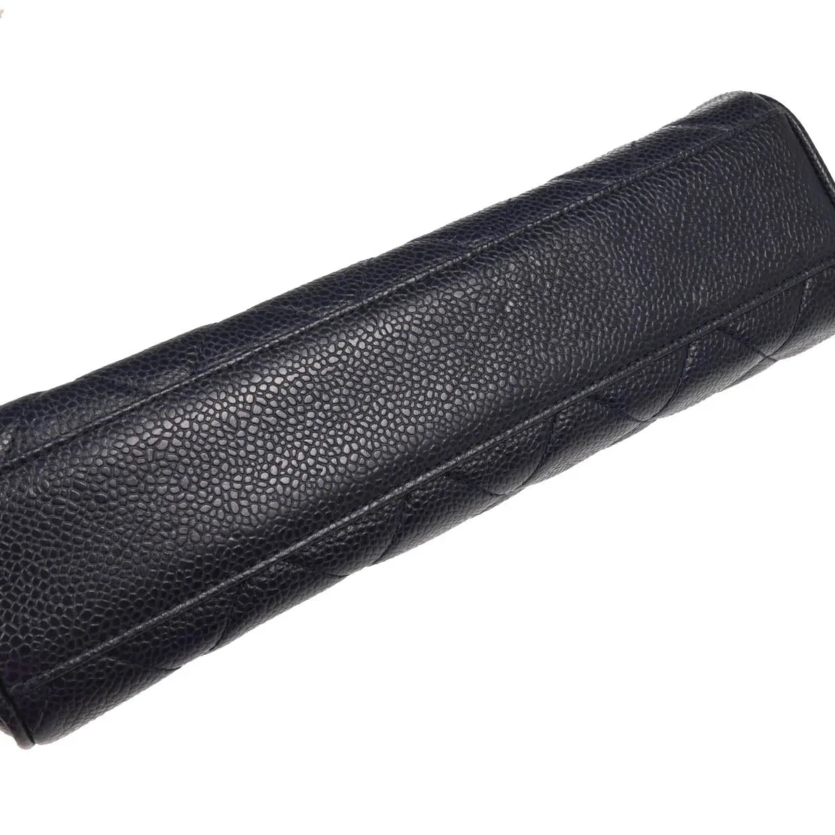 Chanel 1994-1996 Navy Caviar Camera Bag Medium